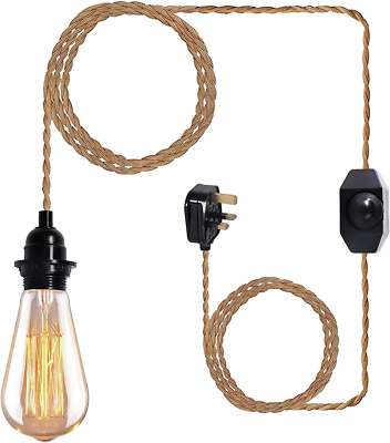 Pendant light cord with dimmer deals