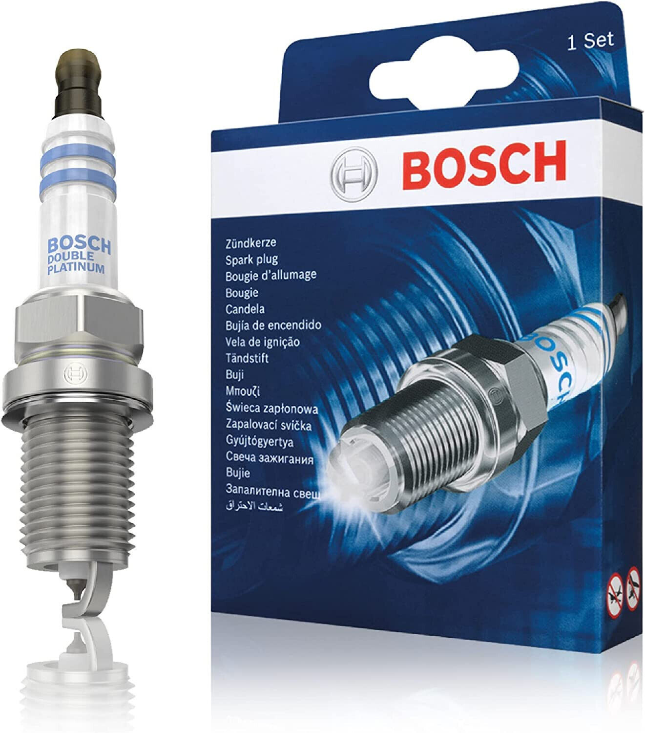 4x FR8DPP33+ BOSCH 7422 Spark Plug 45+ Double Platinum | eBay 4x FR8DPP33+ BOSCH 7422 Spark Plug 45+ Double Platinum | eBay