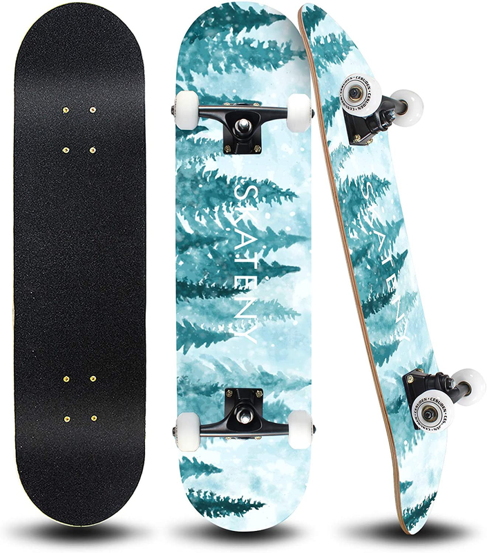 -complete Skateboards For Beginners Kids Boys Girls Adults Y