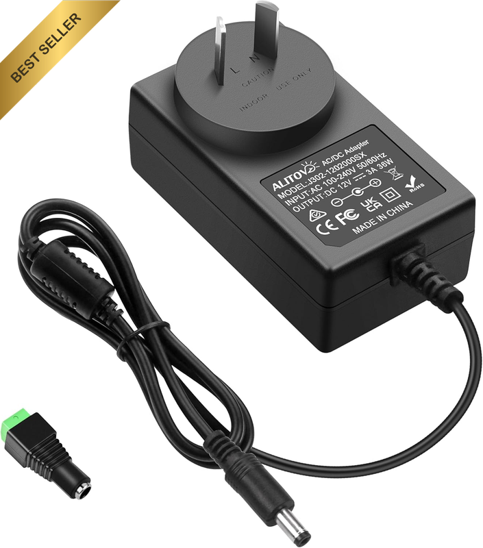 12V 3A Power Supply Adapter 220 240V AC to DC 12 Volt 3 Amp 36W Converter 12 Vdc