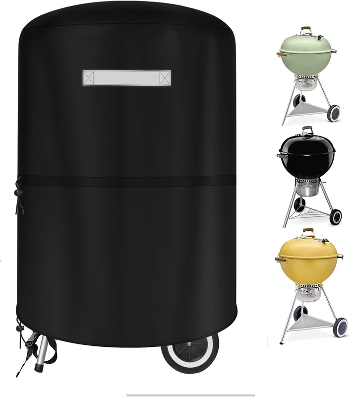 Grill Cover For Weber Charcoal Kettle 22 inch Heavy Duty Wat