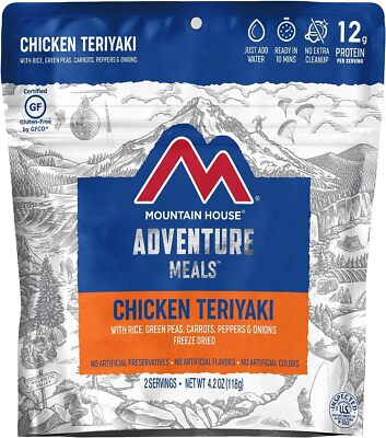 Mountain House Freeze Dried Backpacking & Camping Food Meal, Emergency MRE - NEW