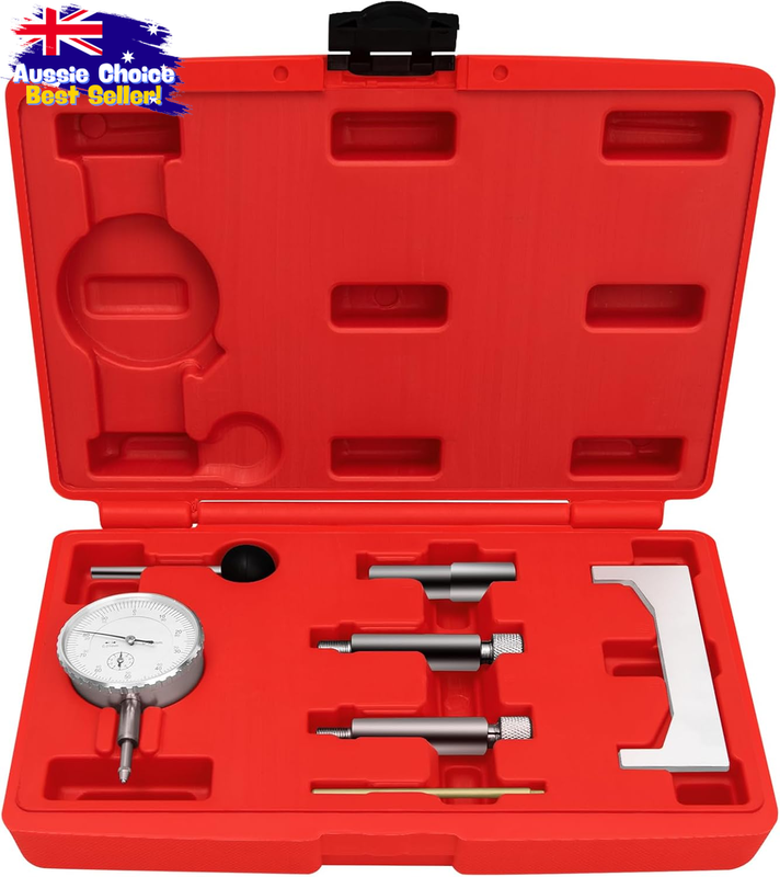 7-Pc Diesel Injection Pump Tool Set | Timing Gauge & Fuel Tester