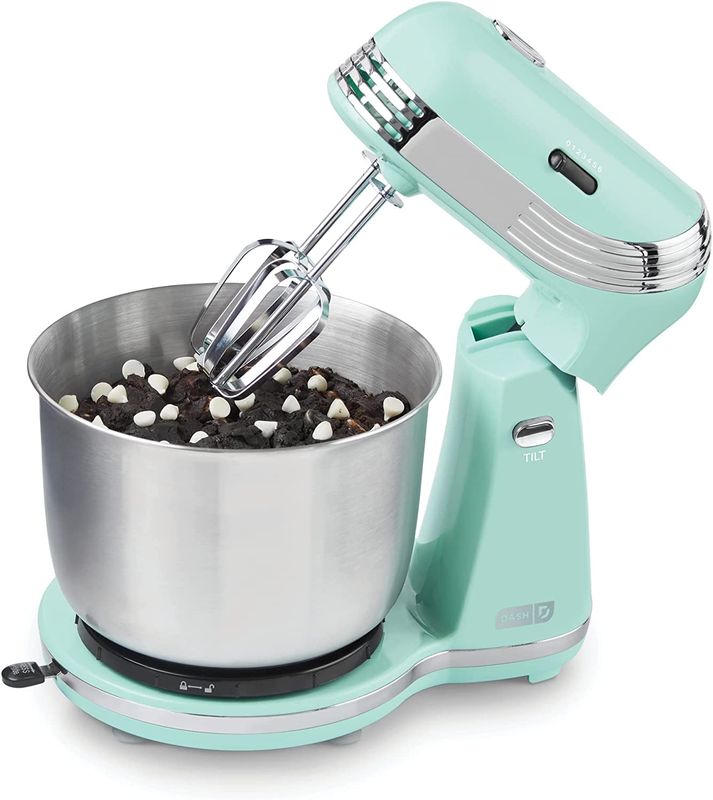 (electric Mixer For Everyday Use): 6 Speed Stand Mixer With 3 Q