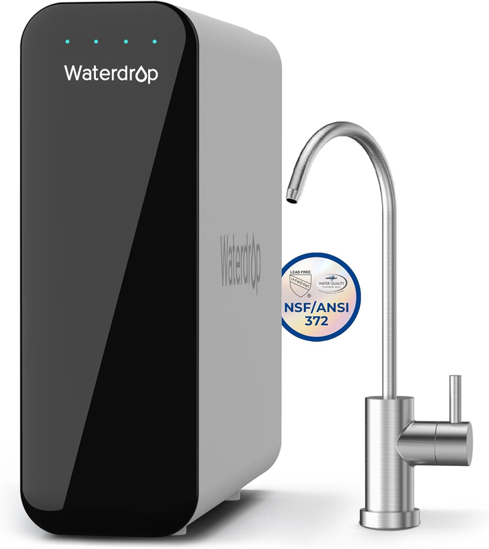 TSU 0.01 Micron Ultra Filtration Under Sink Water Filter System, 3-Stage Tankles