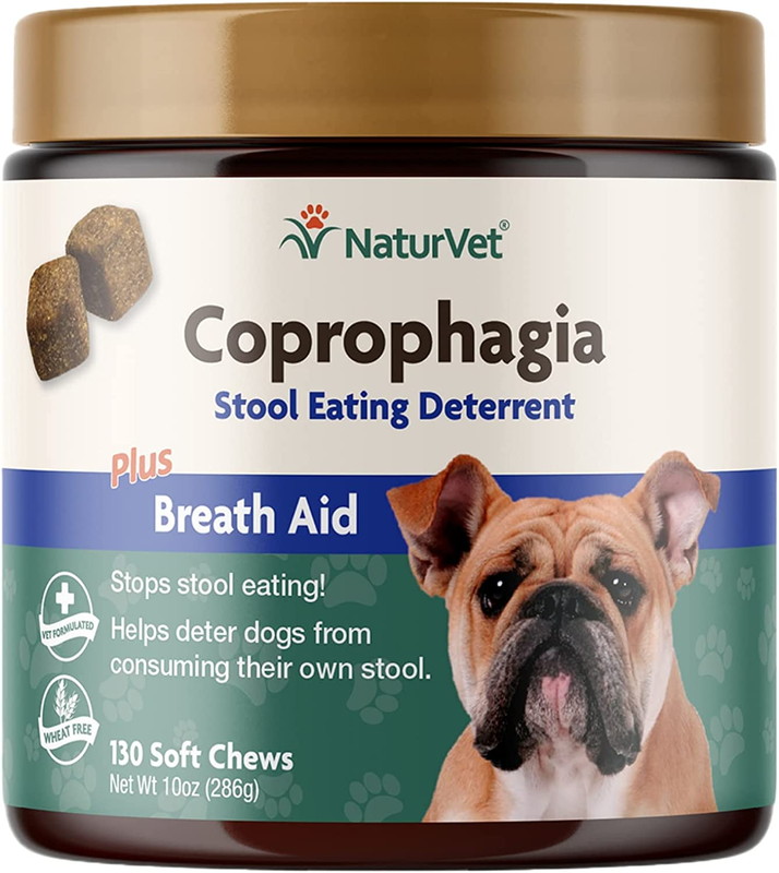 "Naturvet Coprophagia Deterrent with Breath Aid: Stop Dogs f