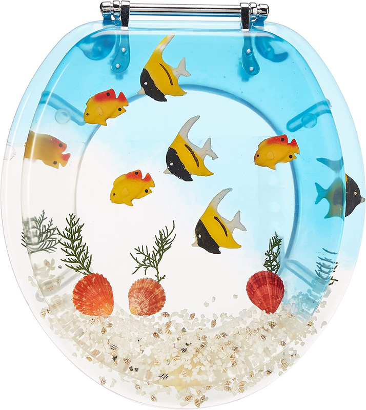 Daniel'S Bath & beyond Polyresin Poly Resin round Fish Aquar