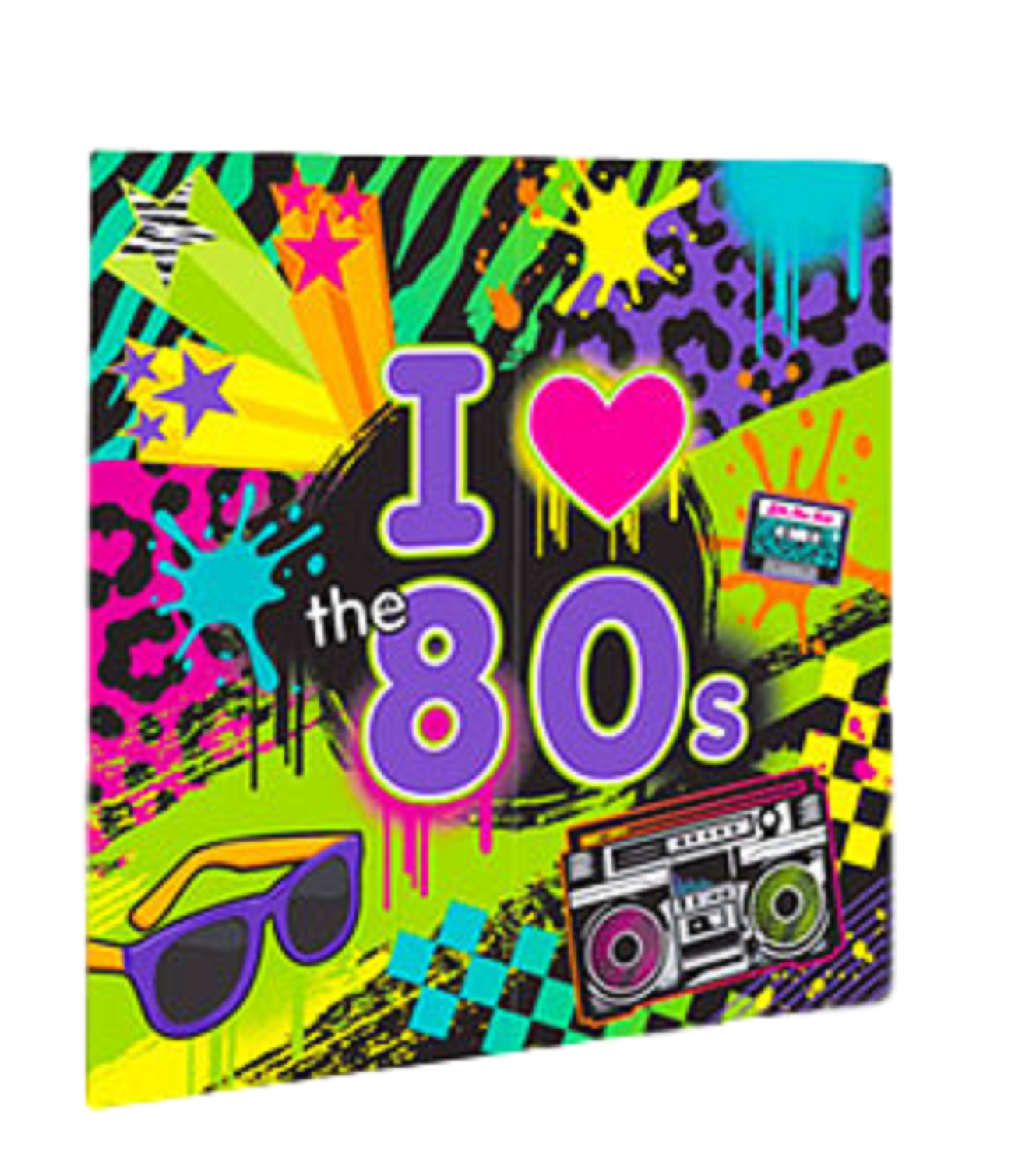Large 5ft Totally 80s 1980s Eighties Backdrop Indoor ...