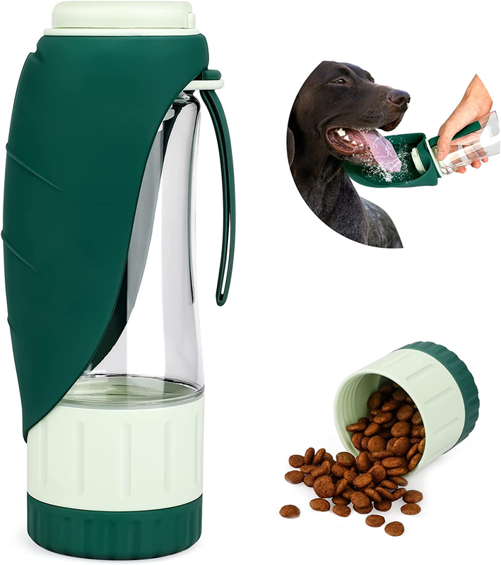 Upgraded Dog Water Bottle, Portable Dog Cat Puppy Pet Water Di...