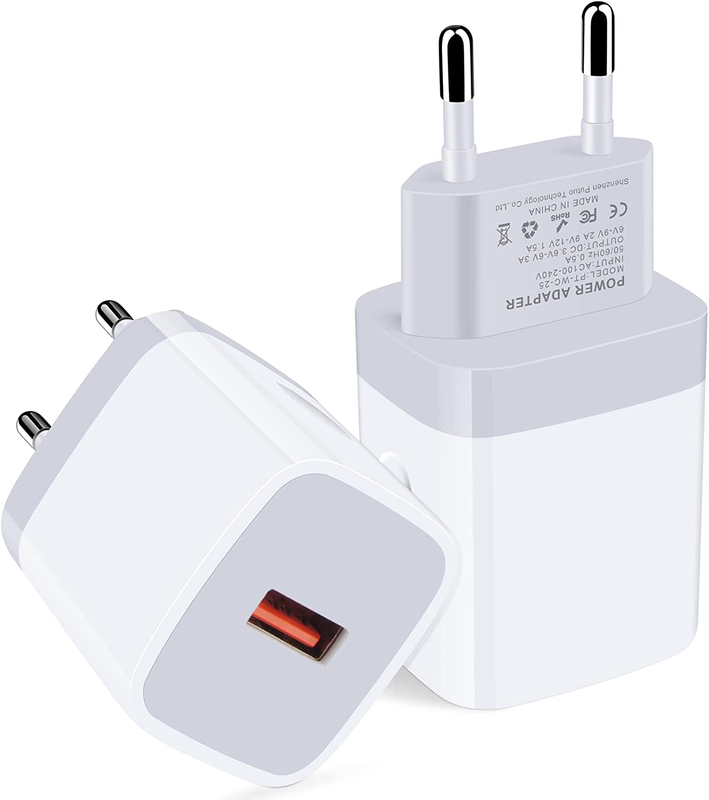 European USB Wall Charger Quick Charge 3.0 EU Power Plug Adapter Fast Charging f