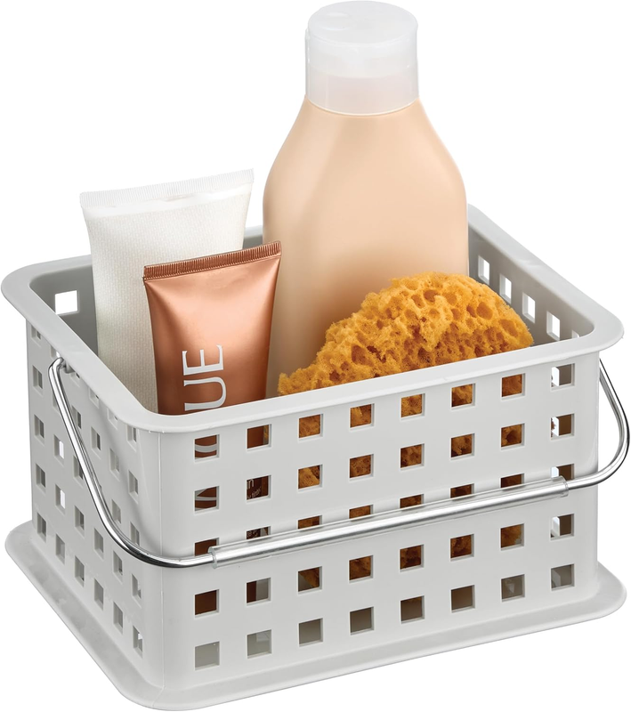 Storage Organizer Basket, for Bathroom, Health and Beauty Products - 9.25" X 7"
