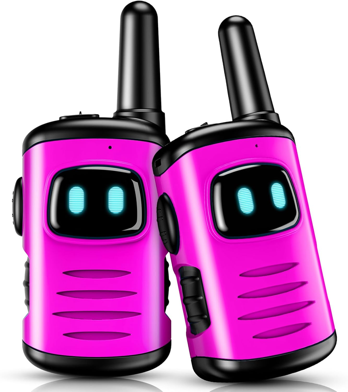 Toys for 3-8 Year Old, Mini Robots Walkie Talkies 2 Pack Birthday Gifts for 3 to