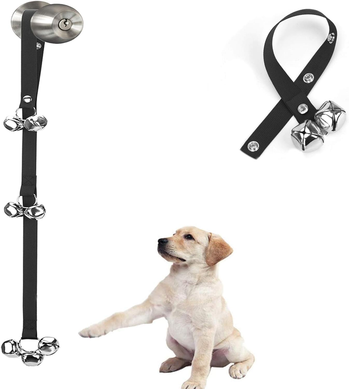 Upgraded Puppy Bells Dog Doorbells for Door Knob/Potty Trainin...