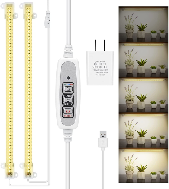 Strips Full Spectrum, Grow Lights For Indoor Plants Auto On/off