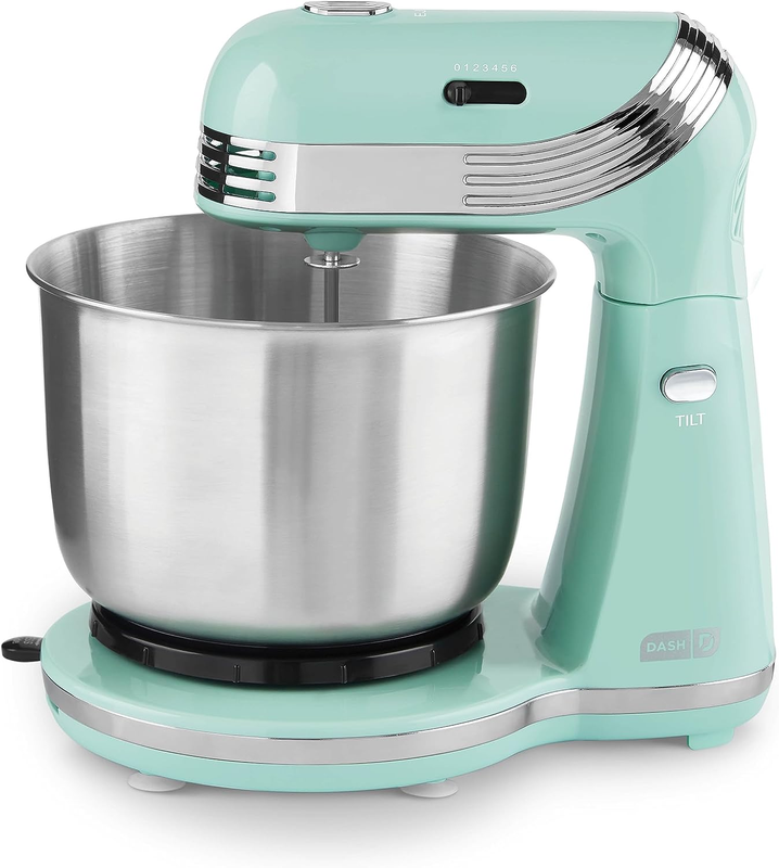 (electric Mixer For Everyday Use): 6 Speed Stand Mixer With 3 Q