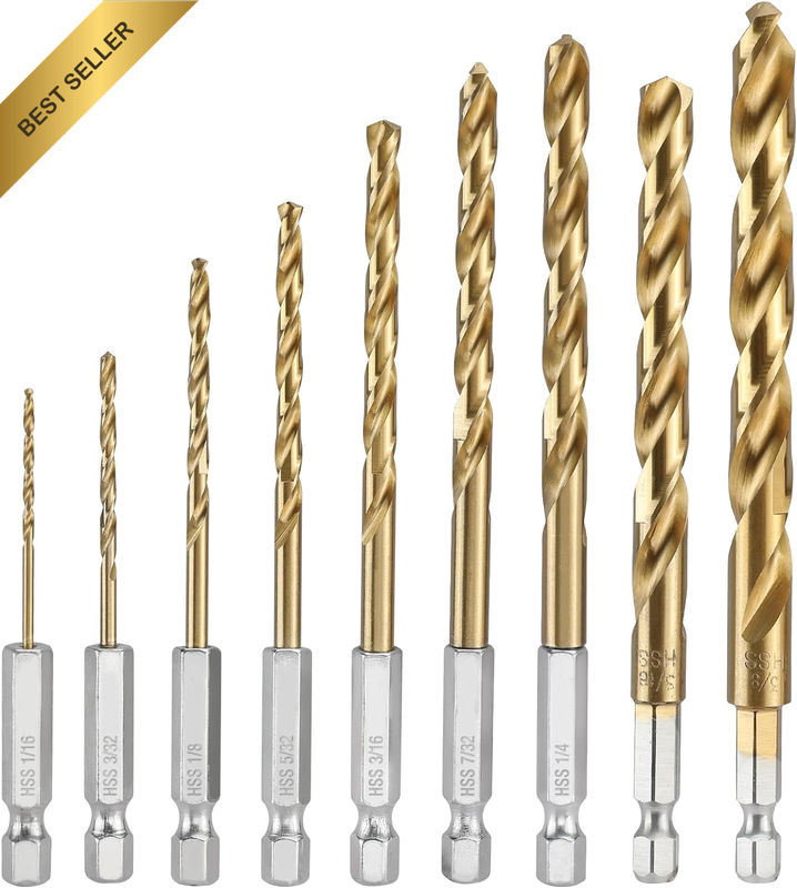 9-Piece 1/4