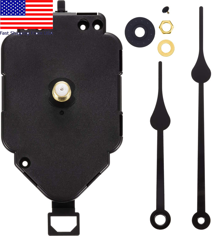 Pendulum Clock Movement Replacement Long Shaft Pendulum Quartz Clock
