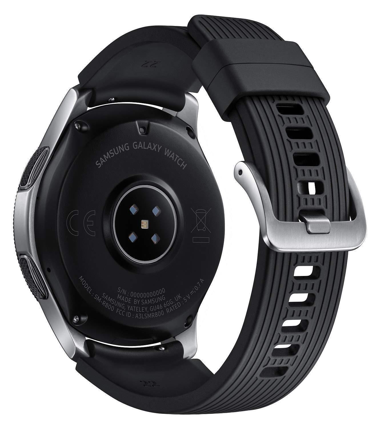 Samsung Galaxy Smart Watch SM-R800 46mm Silver -Classic Buckle 8801643397678 | eBay