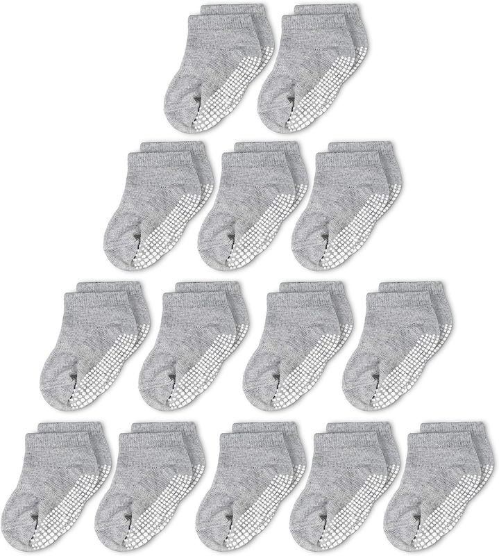 With Grips - Low Cut Socks For Baby Girls And Boys