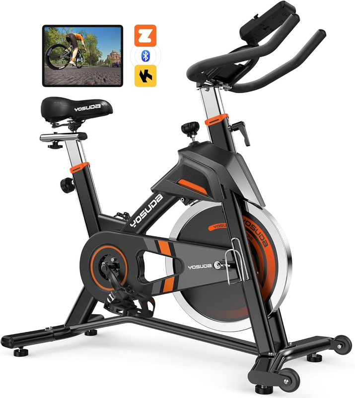 Commercial Exercise Bike for Home Magnetic Exercise Stationary 350LB Capacity