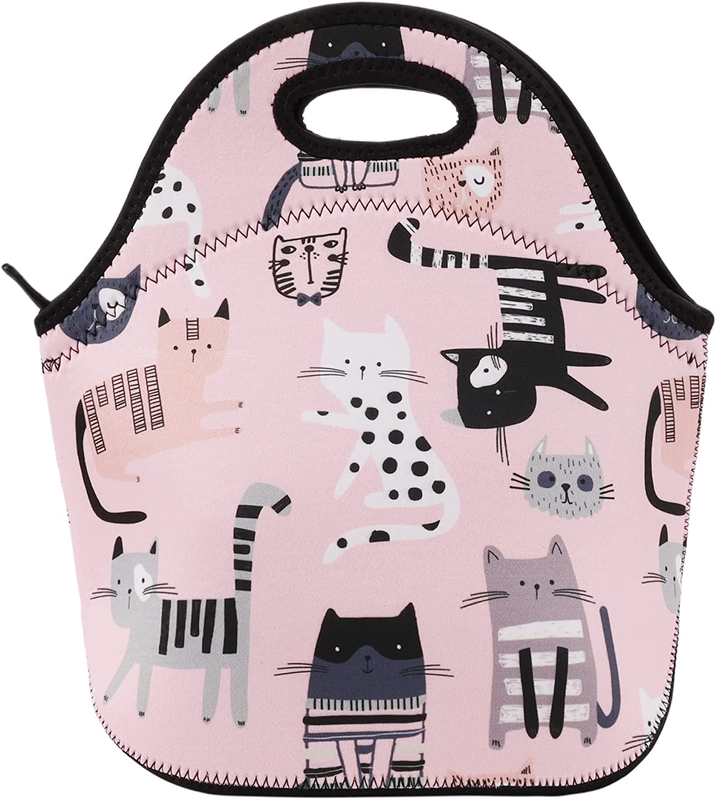Tote For Women Men Teens (pink Cat)