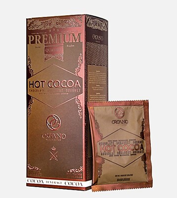 Organo Gold Premium Hot Cocoa Hot Chocolate, 15 Sachets