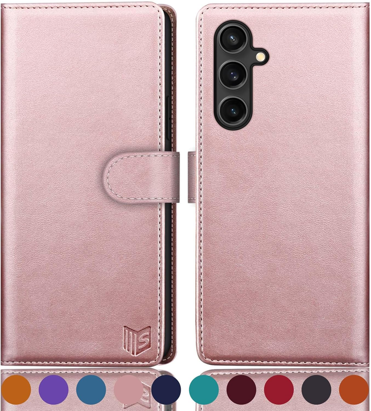 for Samsung Galaxy S24 FE Wallet case with RFID Blocking Credit Card Holder,Flip