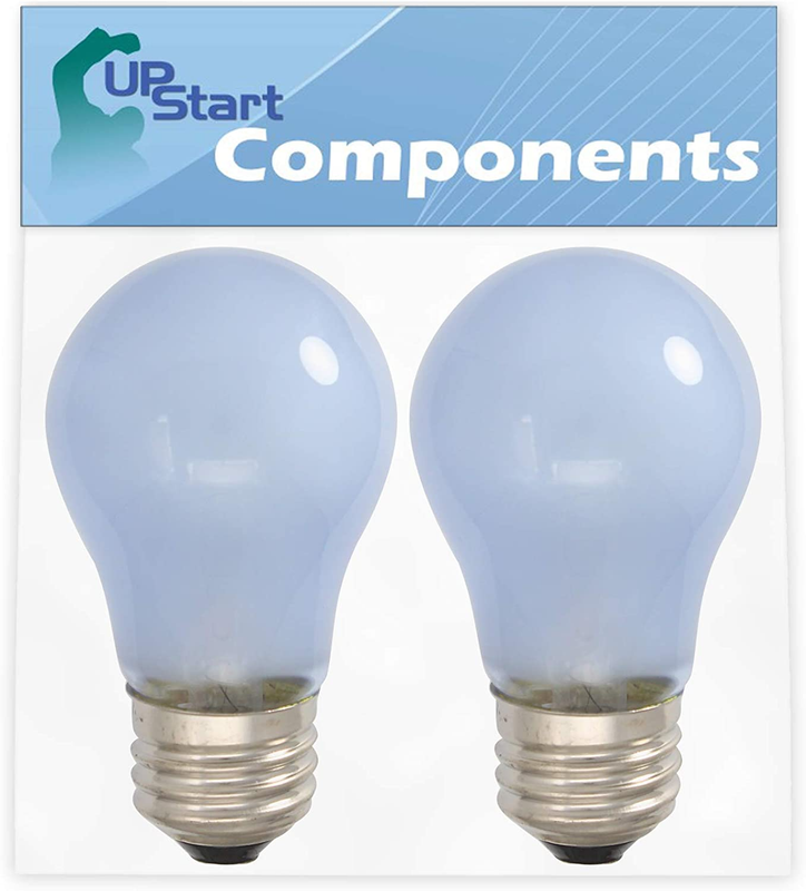 2-Pack 241555401 Refrigerator Light Bulb for Frigidaire Refrigerators - Compatib