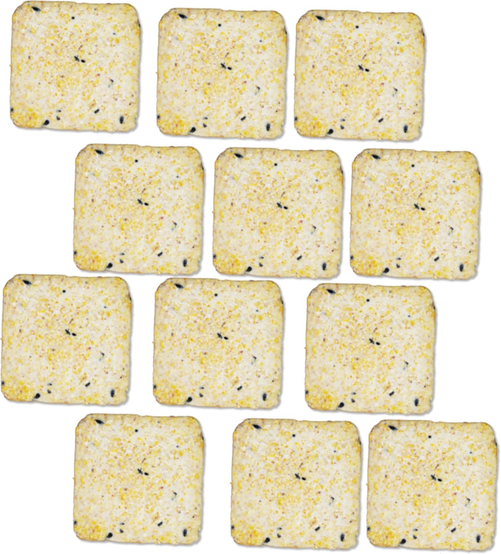 Suet Cake 12 Pack | Case of 12 Suet Cakes for Wild Birds (Woodpecker High Energy