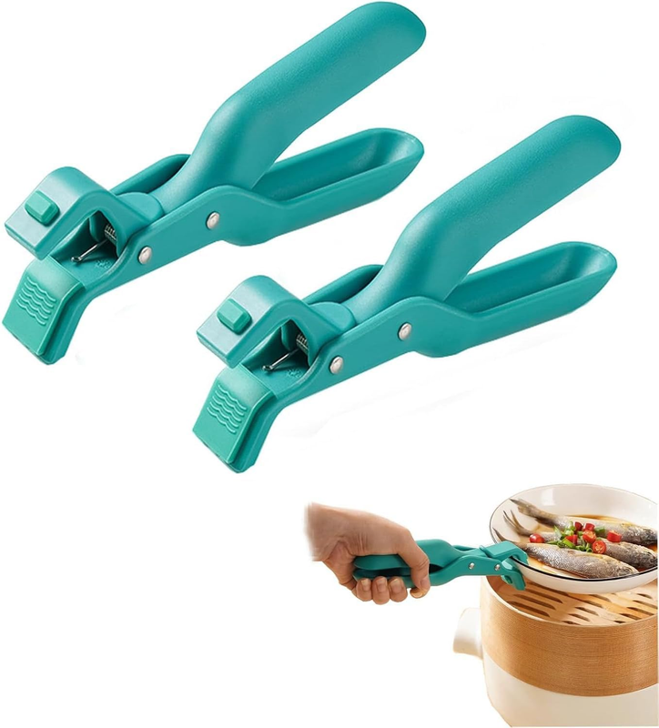 2PCS Multi-Function Anti-Scald Bowl Clip, Multi-Purpose anti for Kitchen Anti-Sc