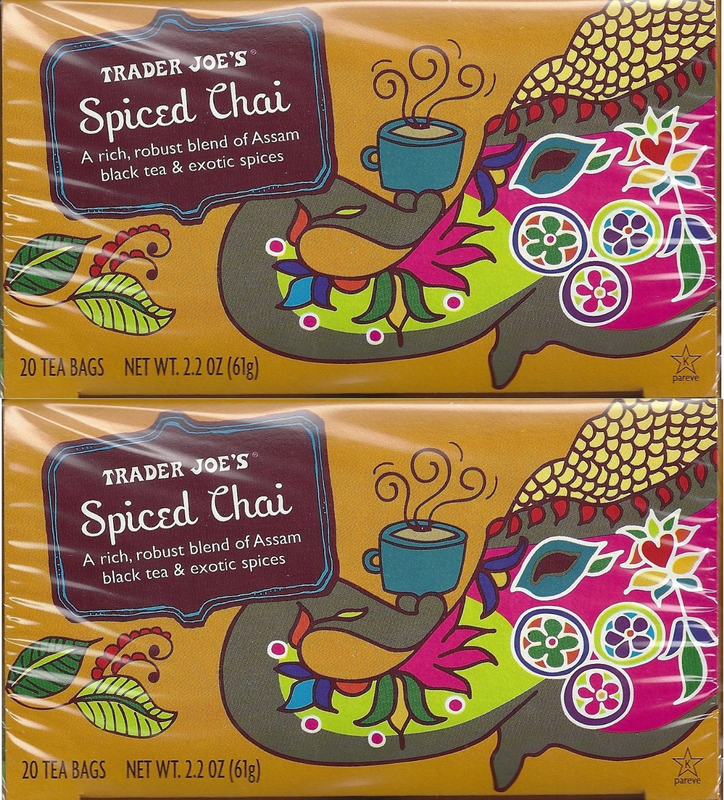Trader Joe'S Spiced Chai (A Rich, Robust Blend of Assam Black Tea & Exotic Spice