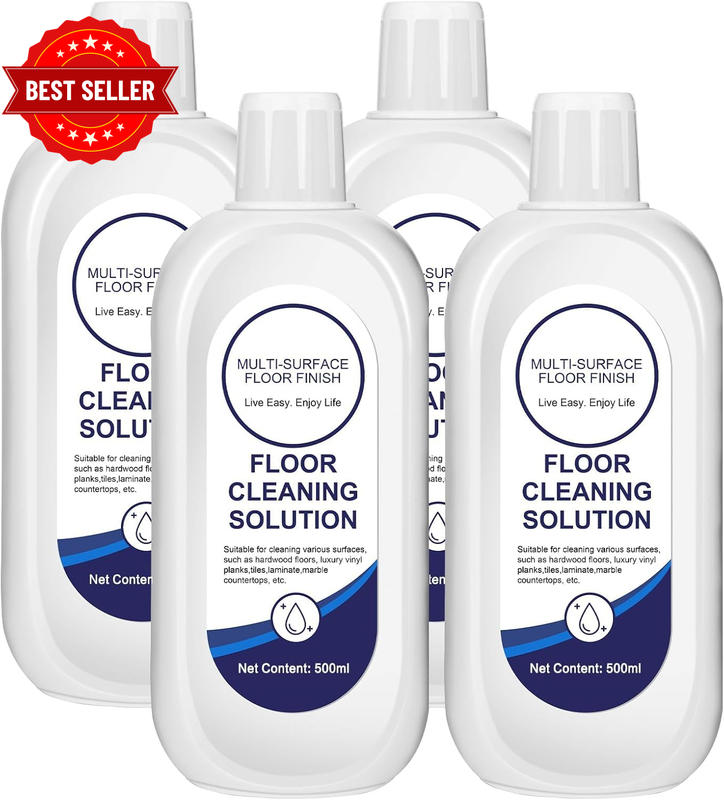 4 Bottle (2000 Ml) Floor Cleaning Solution (Original) Compatible with Tineco,Dee