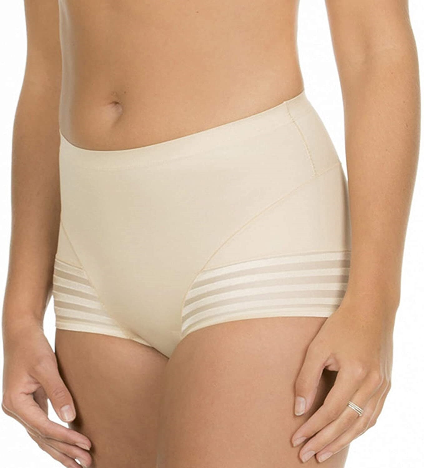 Magic BodyFashion 187868 Womens Shaping Slimming Briefs Latte Size Medium