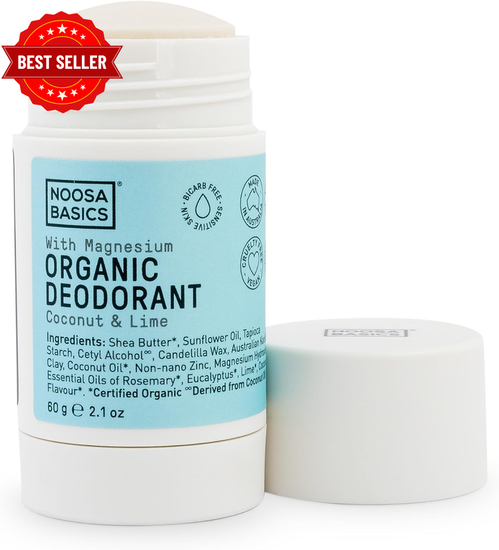 Coconut and Lime Organic Deodorant Stick 60 G