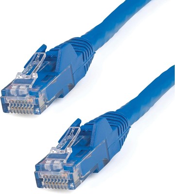 StarTech.com 5ft CAT6 Ethernet Cable - Black CAT 6 Gigabit Ethernet Wire -650MHz