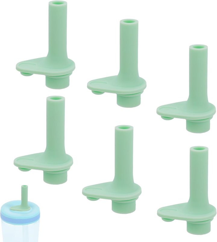 6Pcs Bite Valve Replacement for Zak Designs Kelso 15Oz, Silicone Mouthpiece Part