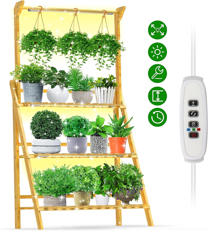 3tier 12 Potted Plant Shelves Tall Multiple Flower