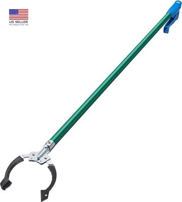 Professional 48  Nifty Nabber   Reacher Grabber Tool & Trash Picker, Built-In Ma