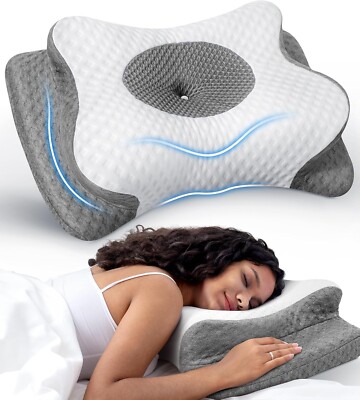 Almohadas Ortopedicas Para Cervical Alivio Dolor Cuello Foam Memory Dormir Bien