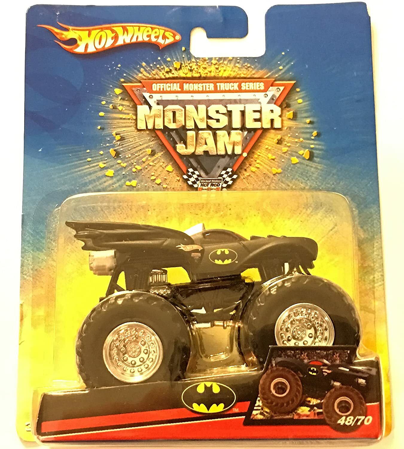 Hot wheels バッドマン　Monster truck NEW LOOK BATMAN 2024 HOT WHEELS MONSTER TRUCK 1/24 Scale The