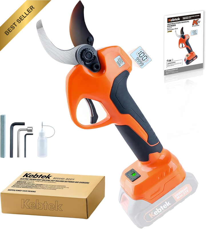 Cordless Electric Pruning Shears 40mm Power Pruner Body Only