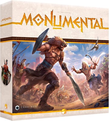 Monumental - Civilizations Themed Board Game - Funforge Games 2022 - New Sealed