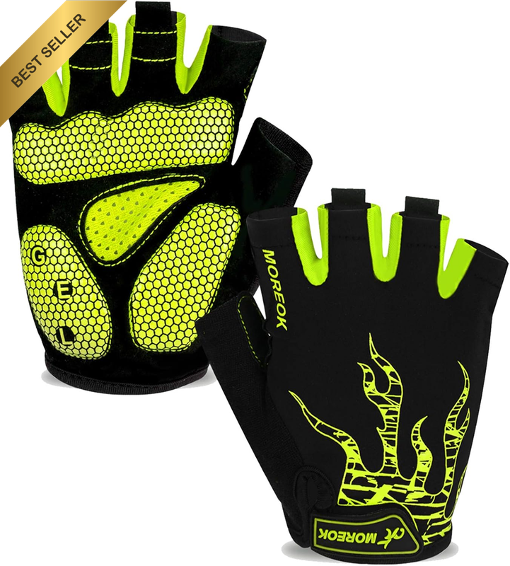 Full Finger Winter Ski Thermal Reflective Stripe Cycling Gloves Touch Screen & S