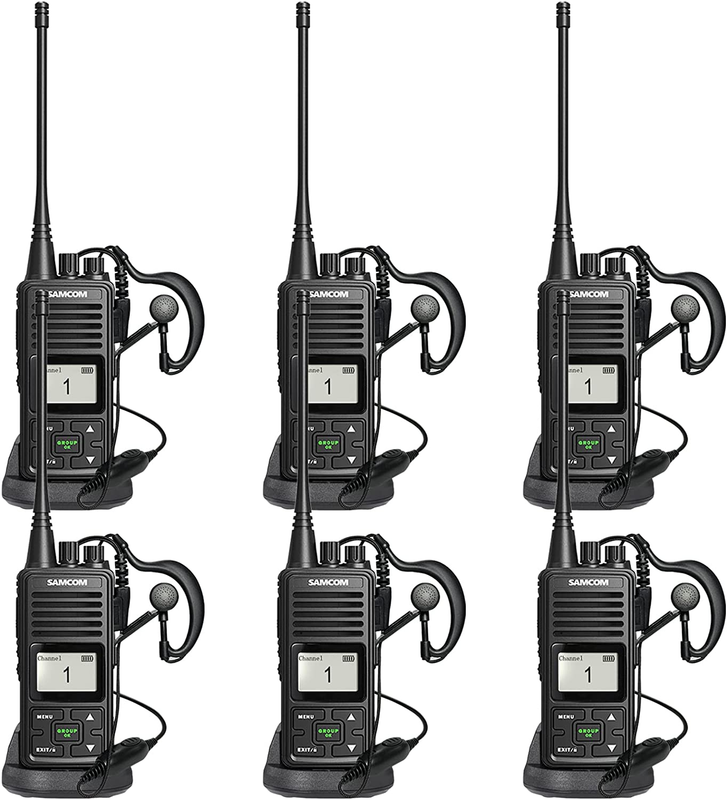 FPCN10A Two Way Radios Long Range, 3000Mah Battery High Power 2 Way Radios Walki
