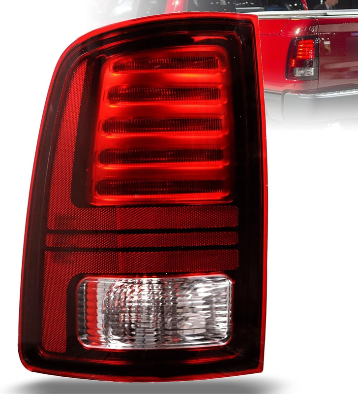 Left Driver Side LED Tail Lights for 2013-2018 Ram 1500 2014-2018 Ram 2500 3500