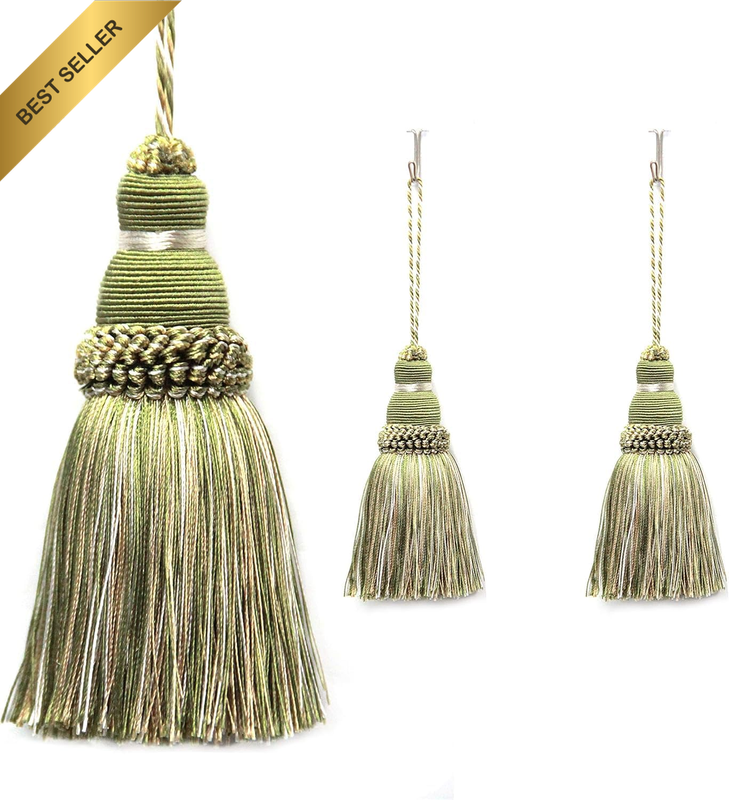 Colourful Tassel Key Tassel DIY Accessories for Curtain and Home Decoration-Mix