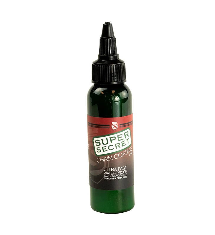 Super Secret Bike Chain Lube Liquid Chain Wax to Clean Smooth Silence 2oz