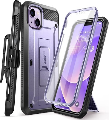SUPCASE Unicorn Beetle Pro Case Apple iPhone 14 Plus Glass Screen Protector