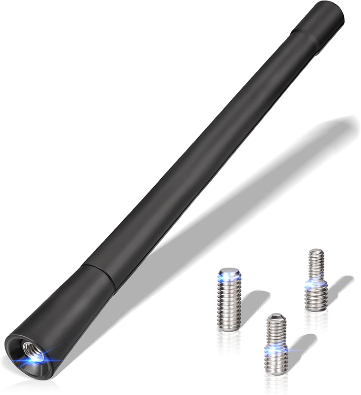 Eightwood 17.5cm Universal Car Radio Antenna Roof Mast Replacement M4 M5 M6
