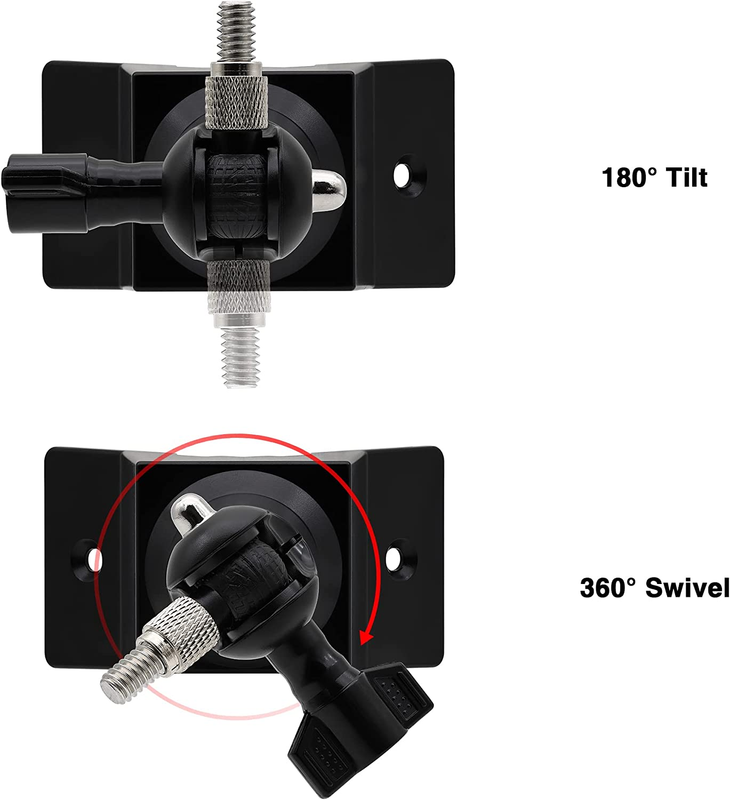 Outdoor Wall Corner Mount Bracket for Ring Solar Panel, Super Solar Panel, Spotl